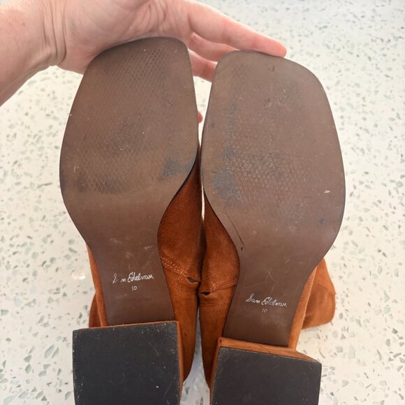 Sam Edelman Mayla Boots 10 41 brown tan block heel - Picture 5 of 6